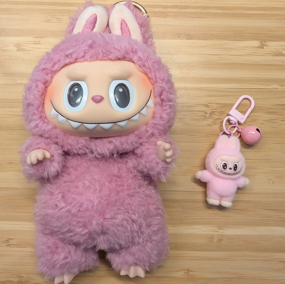Labubu Keychain With Bell - Picture 2 of 2